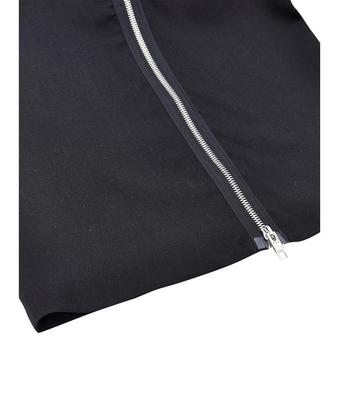 GUCCI Черное шерстяное повседневное платье, фото 3