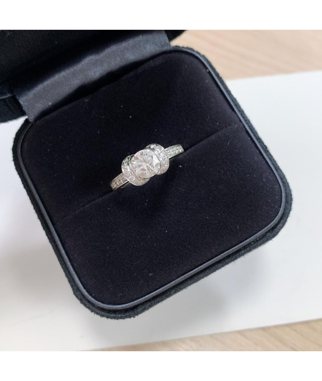 TIFFANY&CO Серебряное платиновое кольцо, фото 2