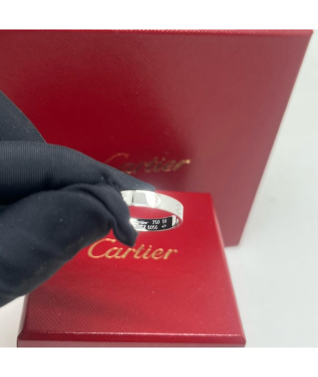 CARTIER Серебряное кольцо из белого золота, фото 2