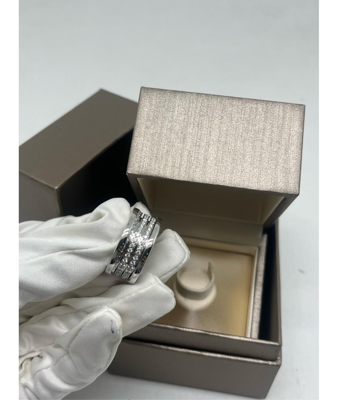 BVLGARI Серебряное кольцо из белого золота, фото 3