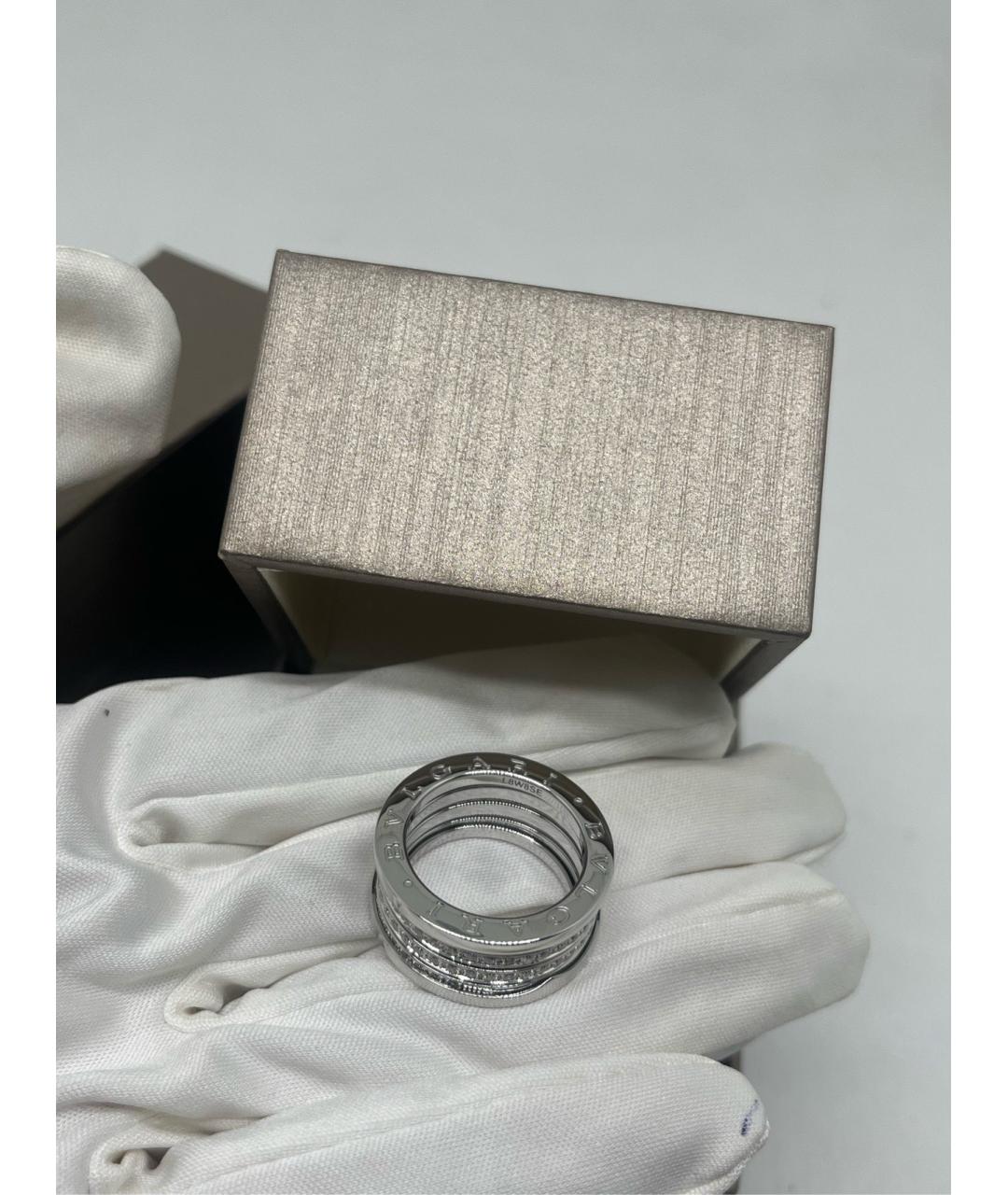 BVLGARI Серебряное кольцо из белого золота, фото 6