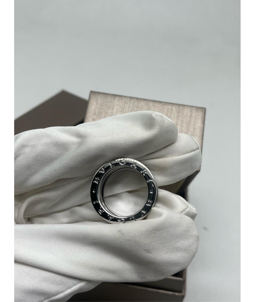 BVLGARI Серебряное кольцо из белого золота, фото 8