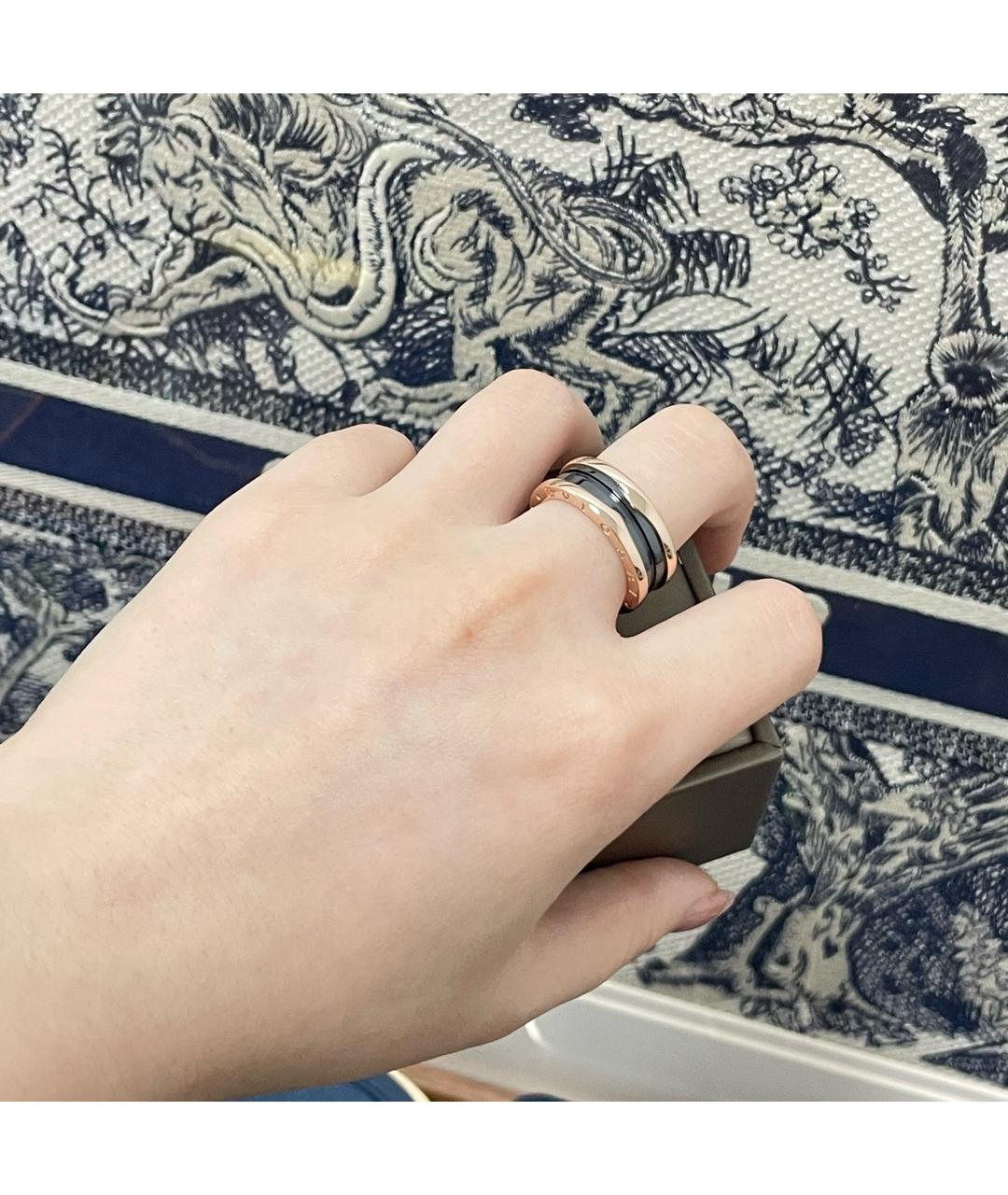 BVLGARI Золотое кольцо из розового золота, фото 5