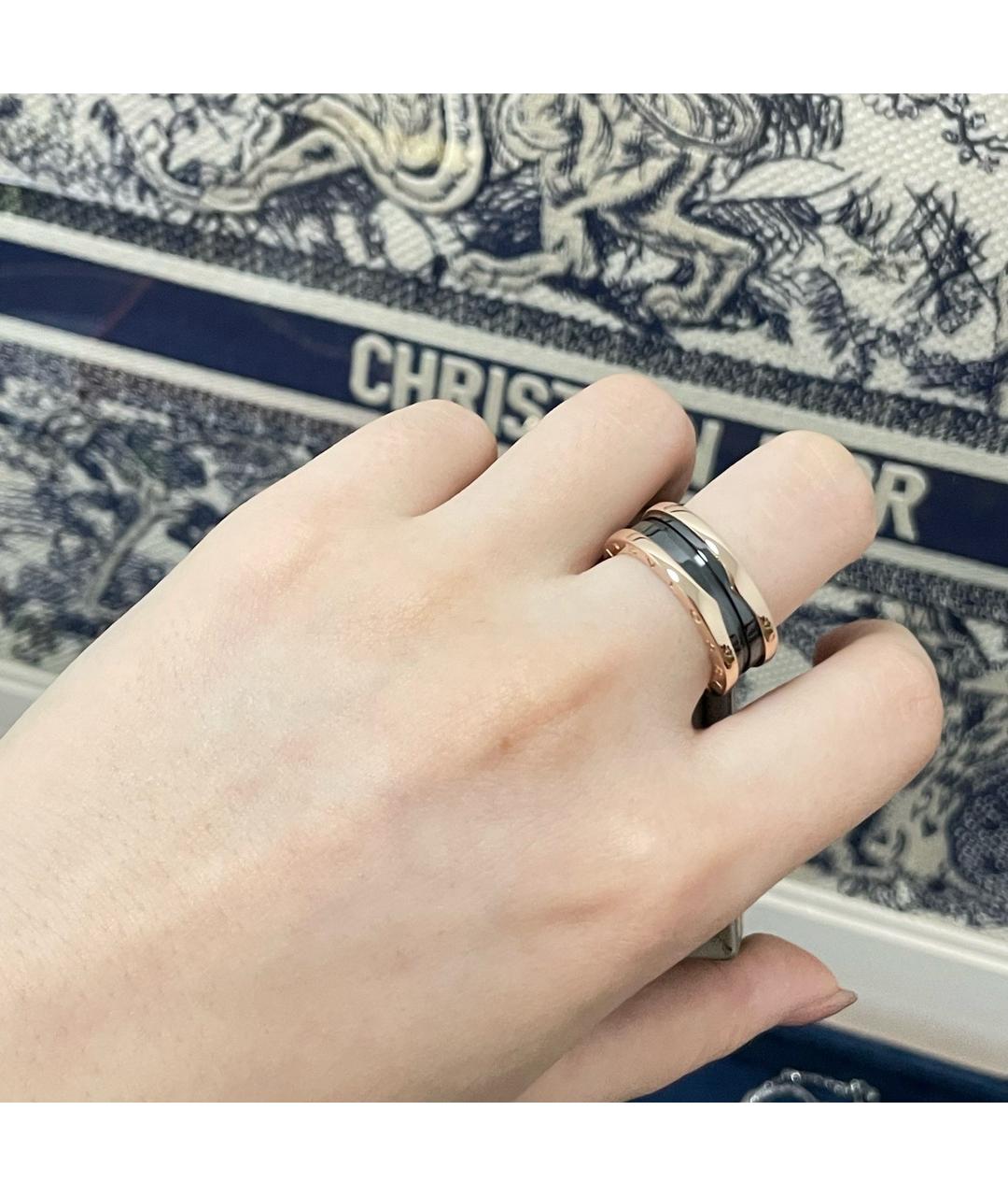 BVLGARI Золотое кольцо из розового золота, фото 4