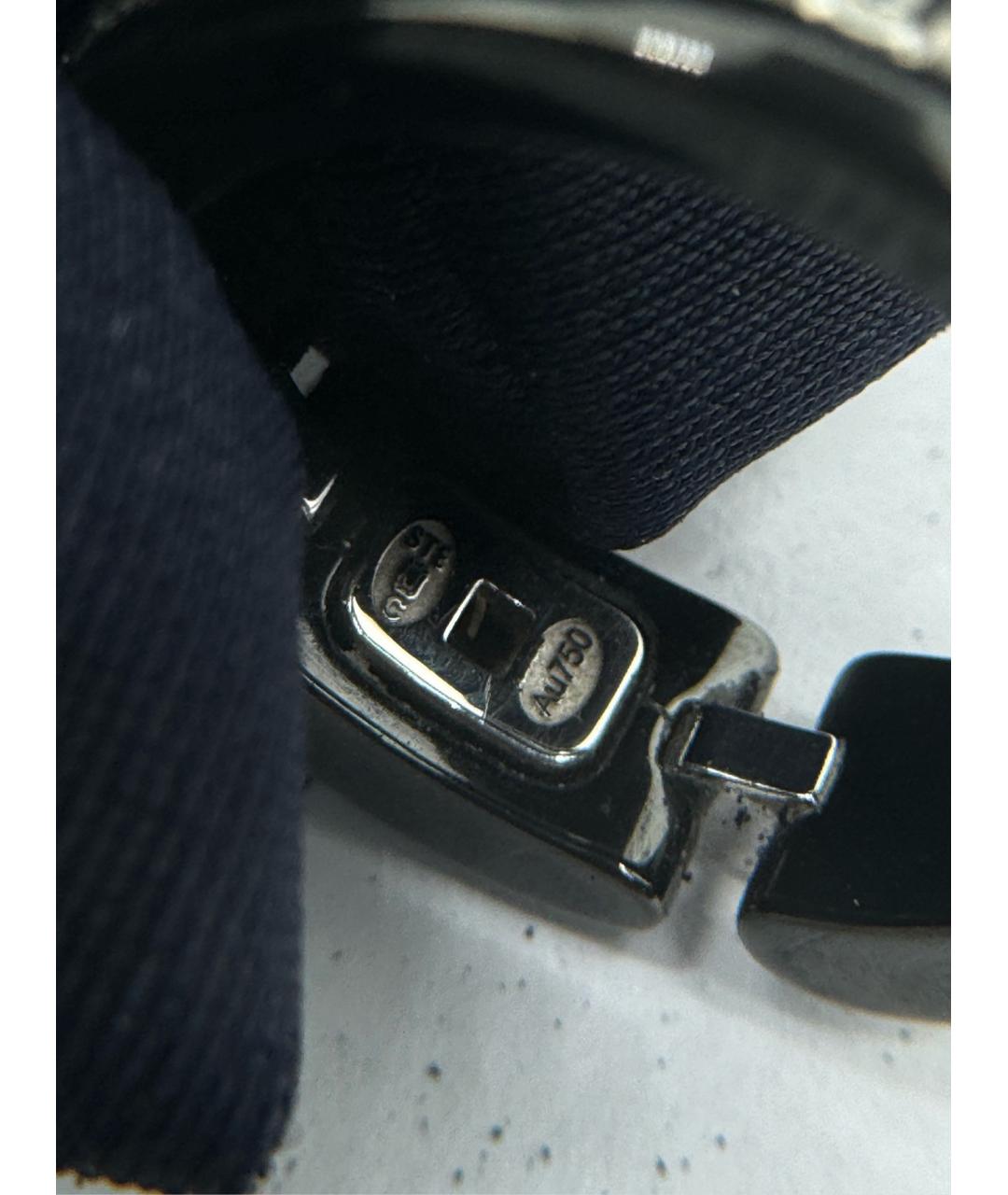 CHANEL Черное кольцо из белого золота, фото 5