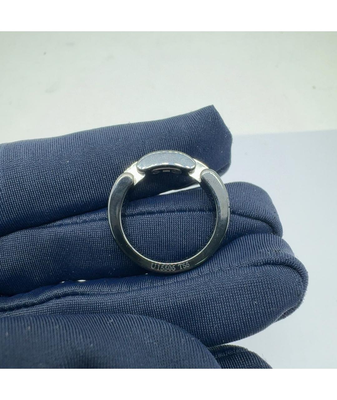 CHANEL Черное кольцо из белого золота, фото 3