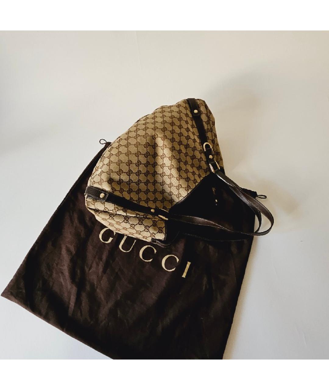 GUCCI Коричневая сумка тоут, фото 2