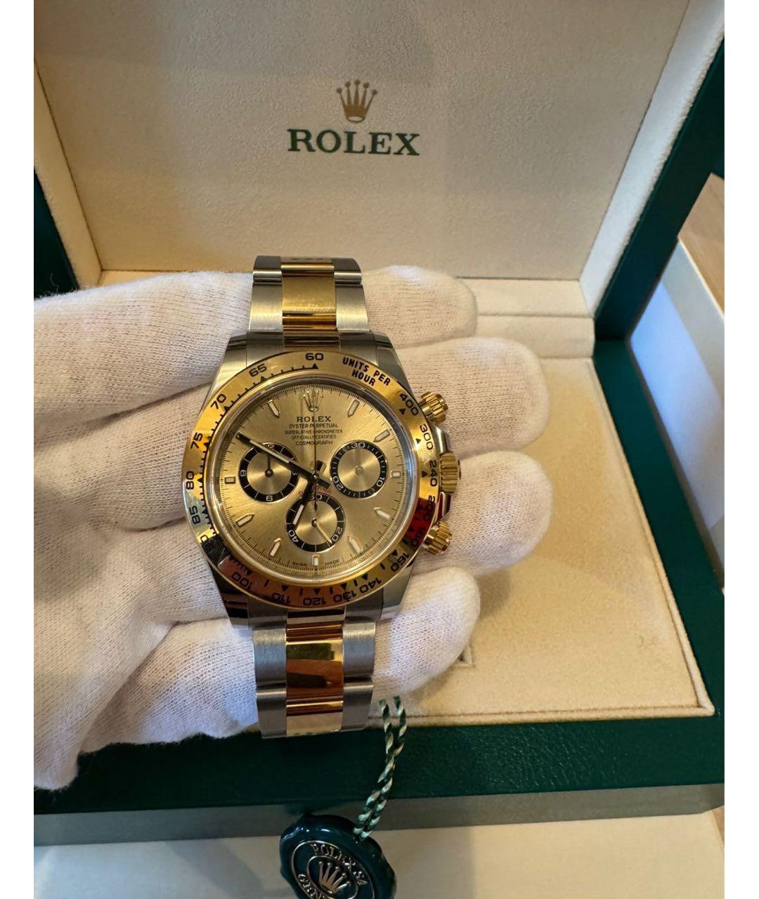 ROLEX Золотые часы из желтого золота, фото 6