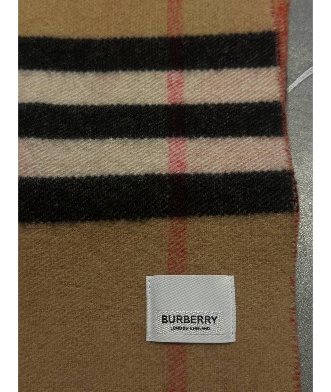 BURBERRY Кашемировый шарф, фото 3