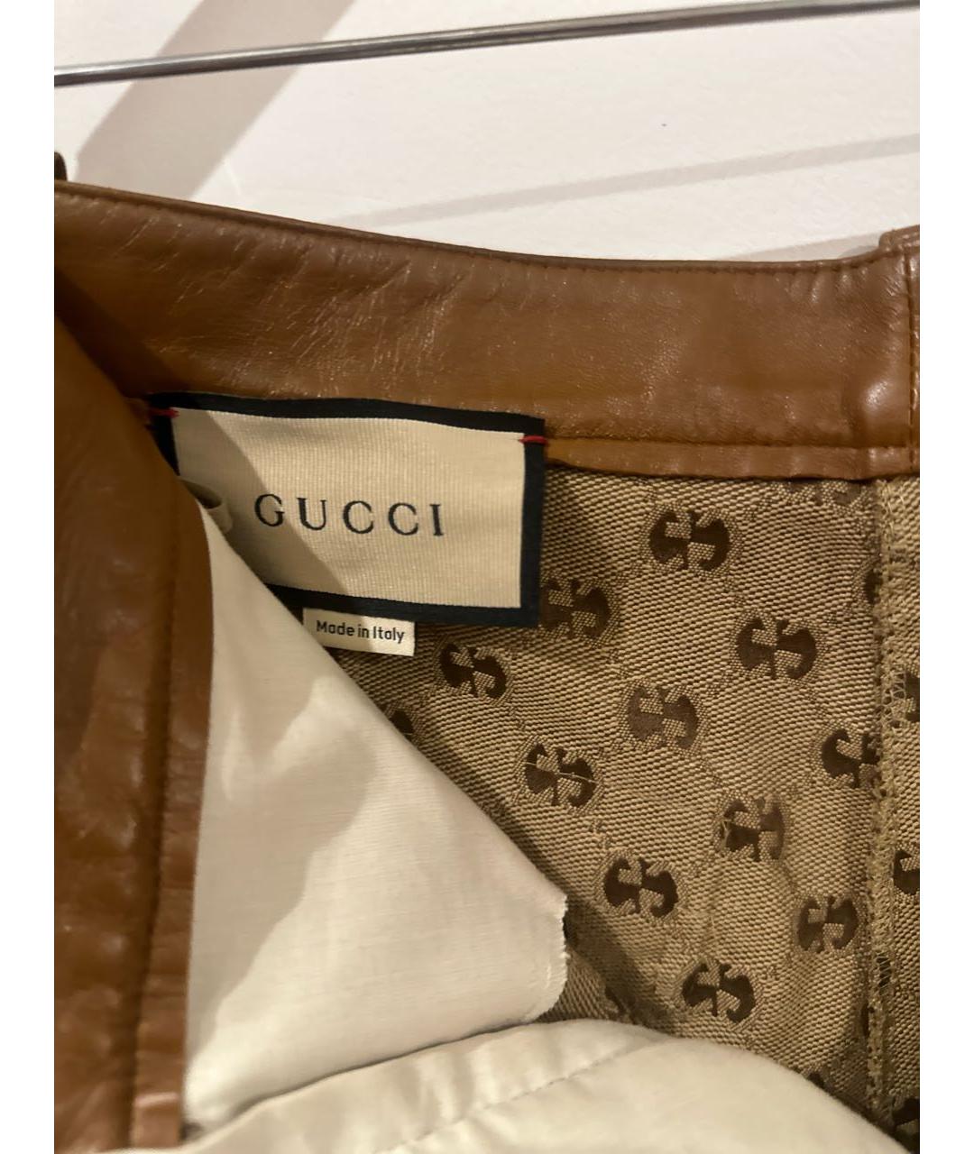 GUCCI Бежевый хлопковый костюм с брюками, фото 3