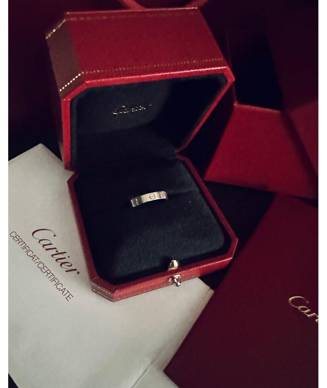 CARTIER Серебряное кольцо из белого золота, фото 3