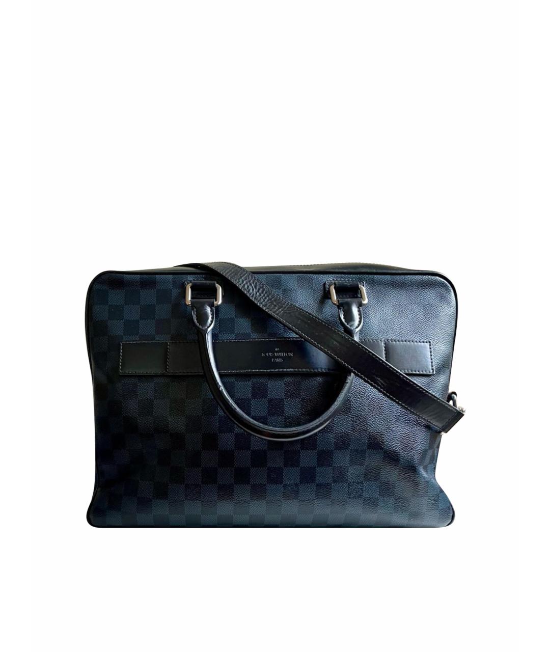 LOUIS VUITTON Антрацитовый портфель, фото 1