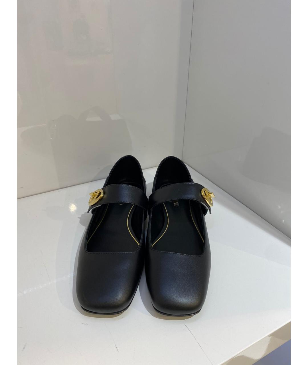 VALENTINO Черные балетки, фото 2