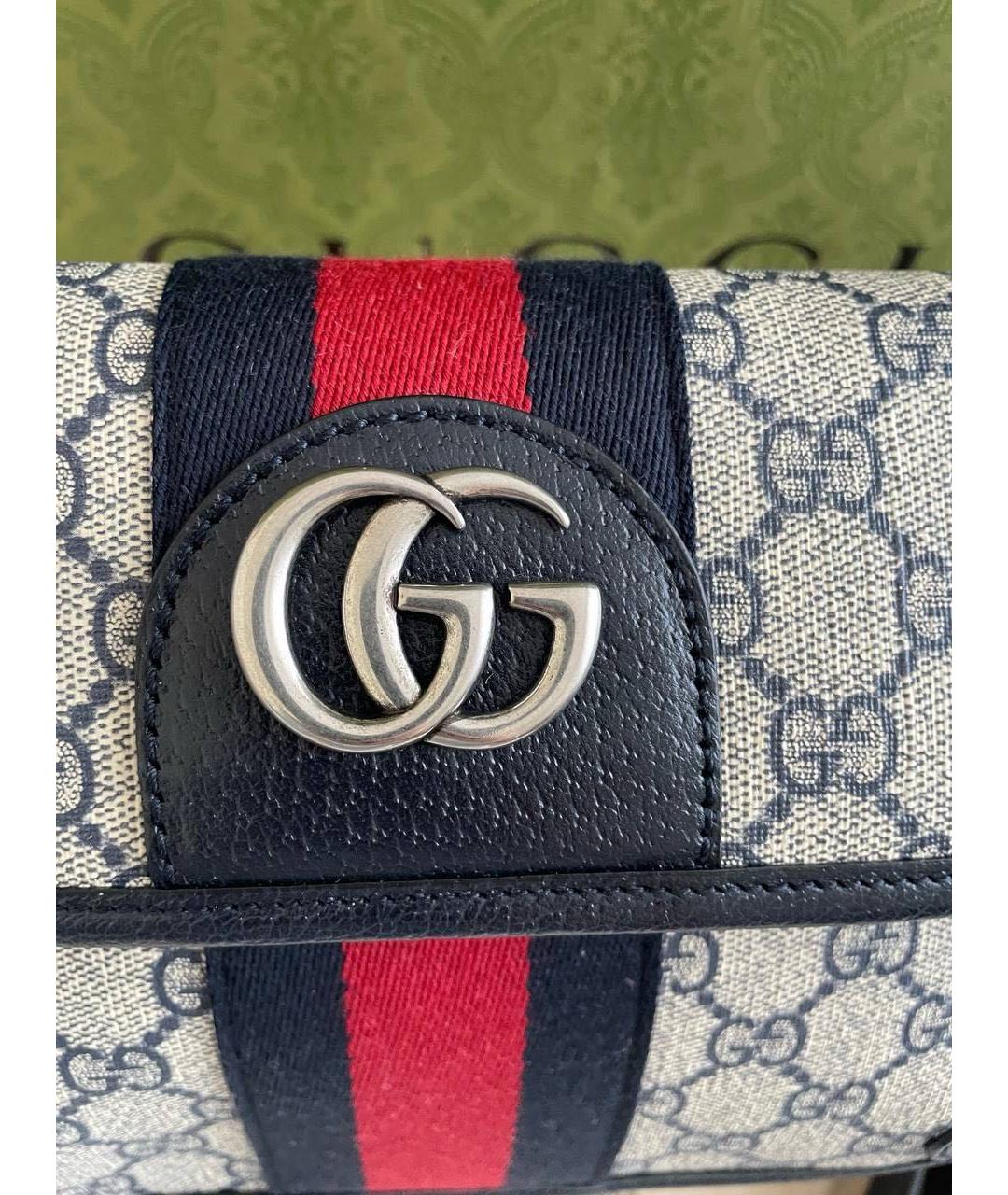 GUCCI Черная кожаная поясная сумка, фото 8