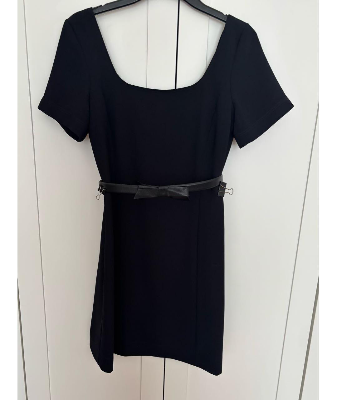 WOLFORD Черный кожаный ремень, фото 4