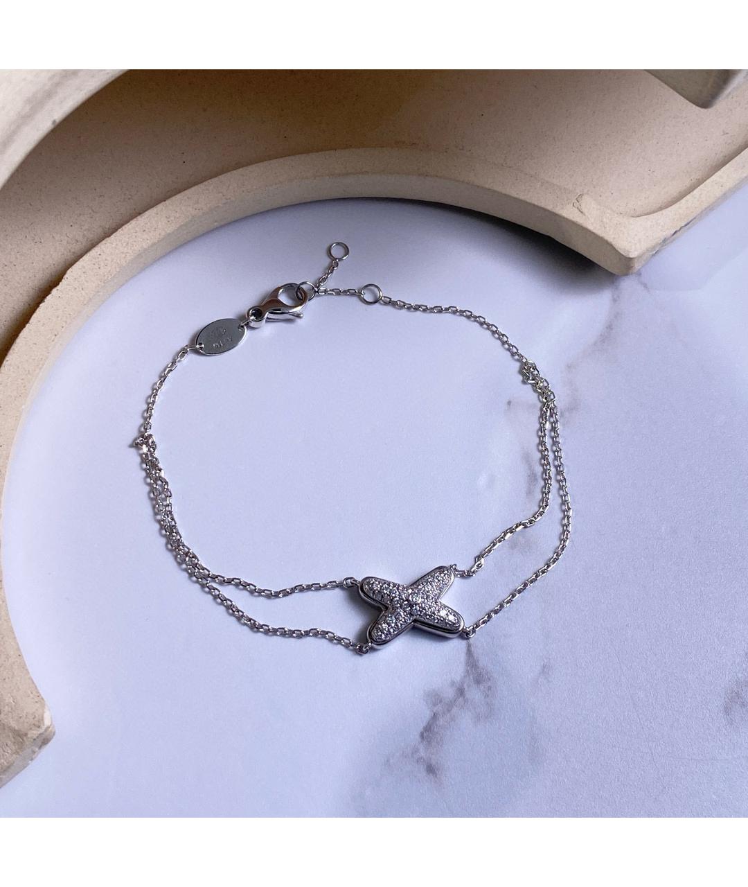CHAUMET Серебрянный браслет из белого золота, фото 5