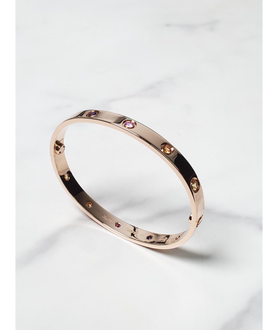 CARTIER Золотой браслет из розового золота, фото 2