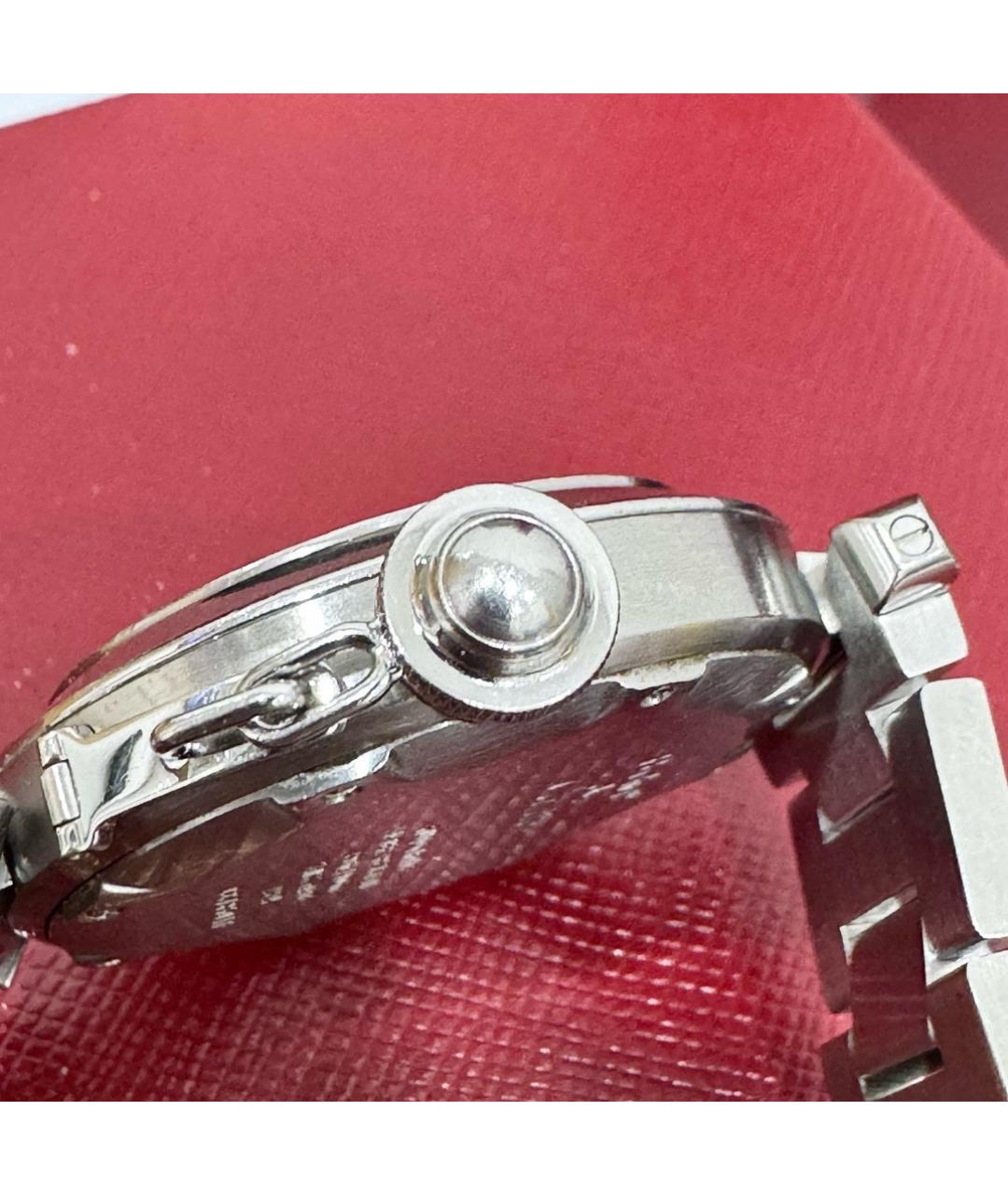 CARTIER Белые металлические часы, фото 6