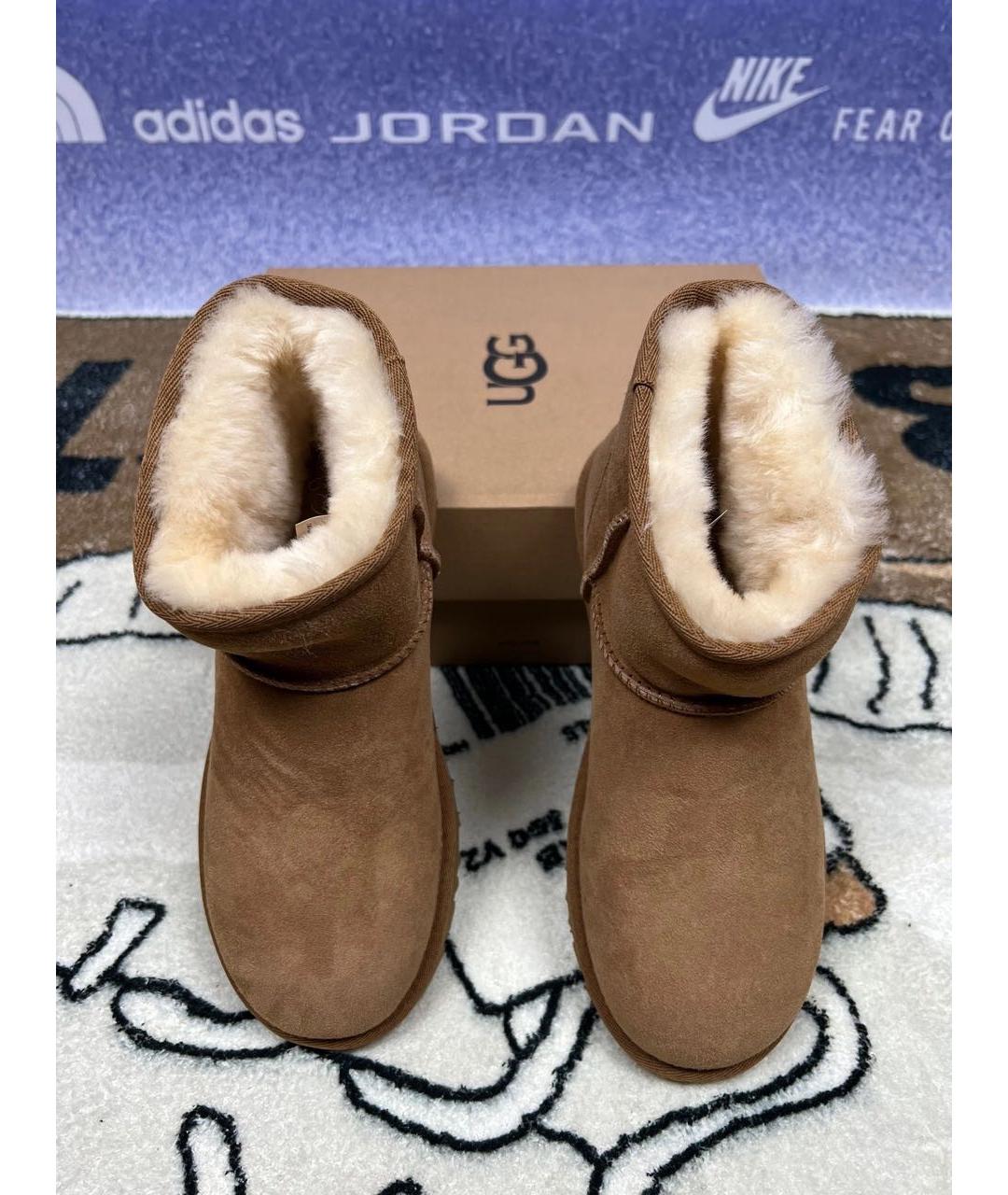 UGG AUSTRALIA Желтые ботинки, фото 6