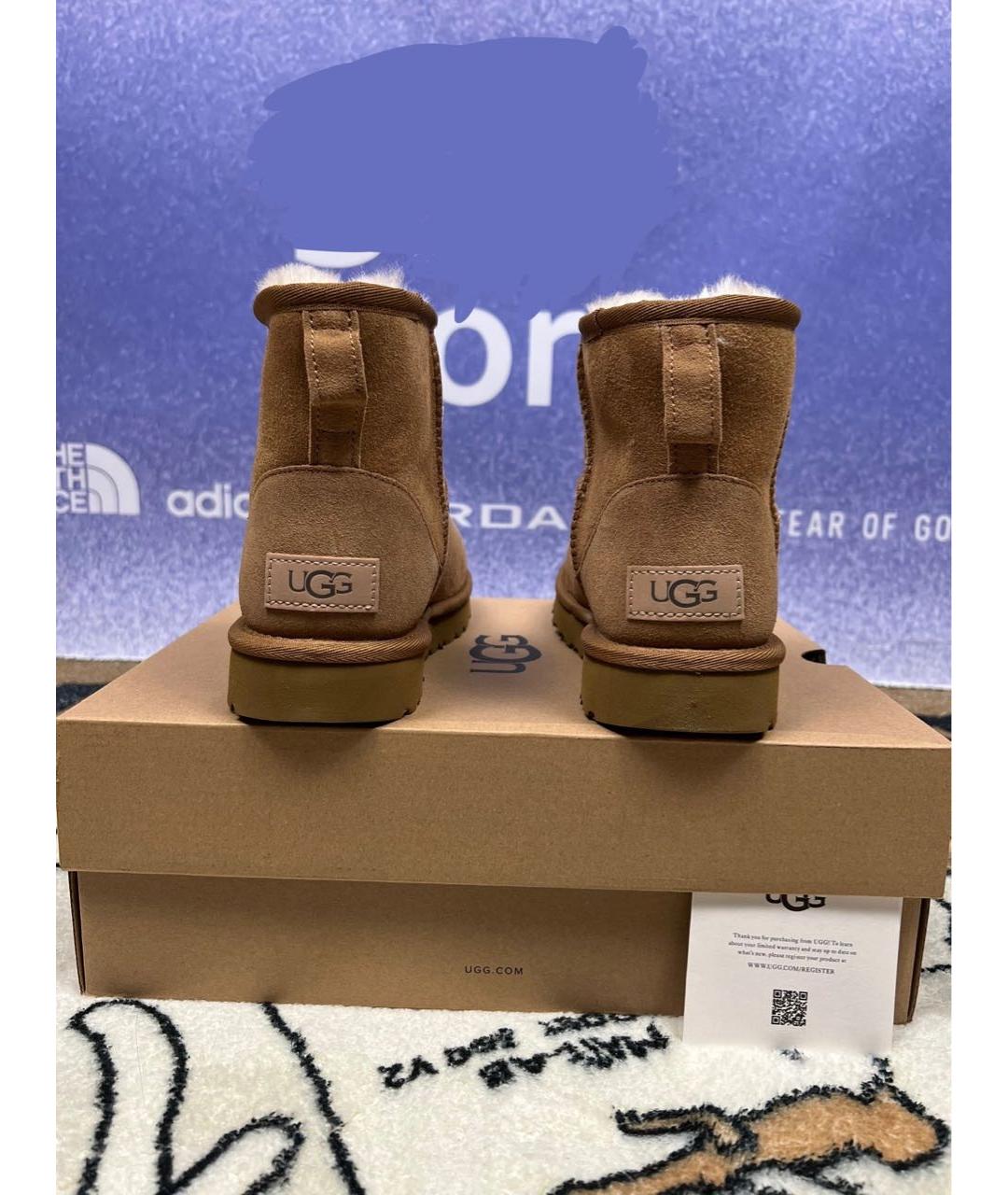 UGG AUSTRALIA Желтые ботинки, фото 8