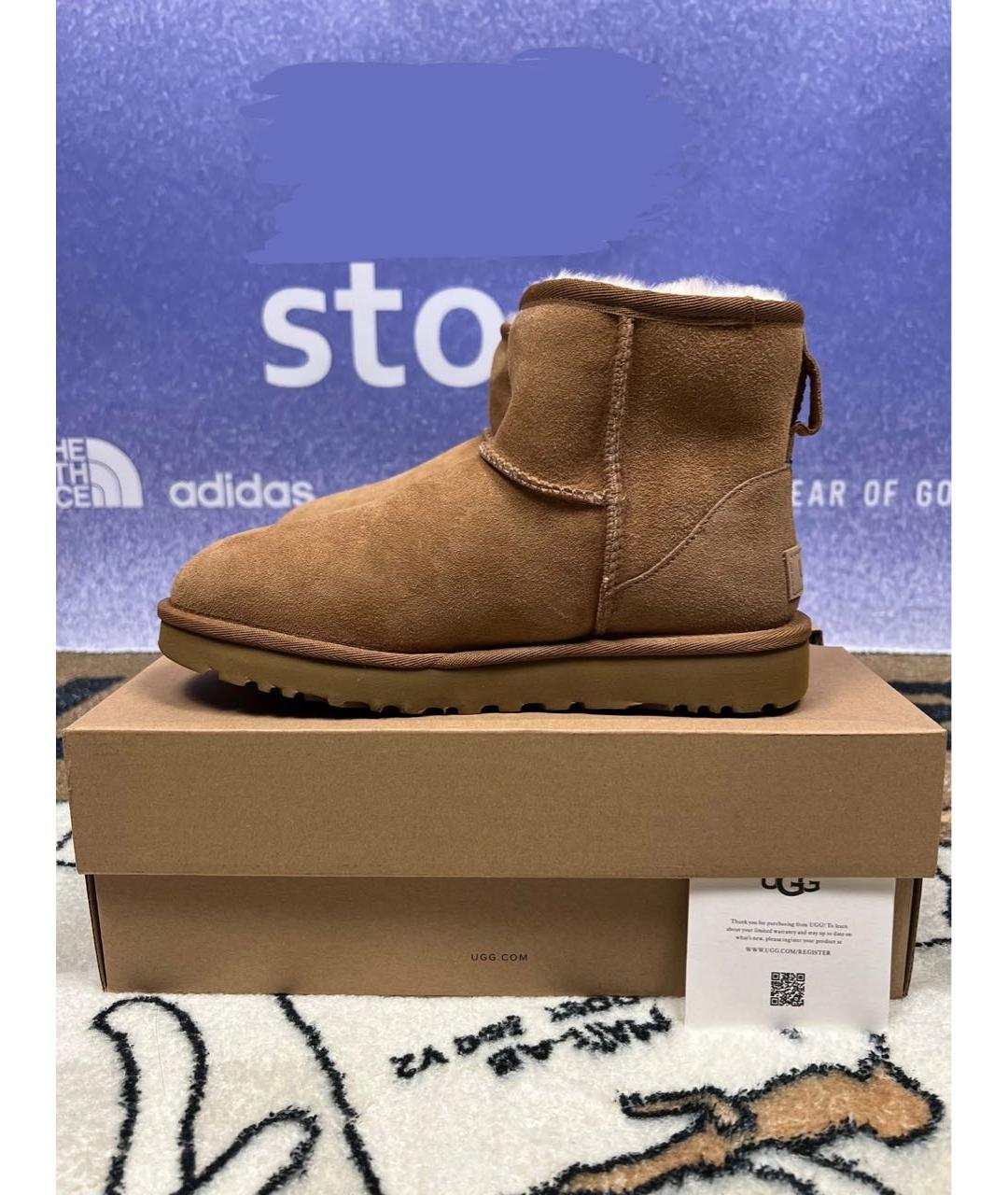 UGG AUSTRALIA Желтые ботинки, фото 5