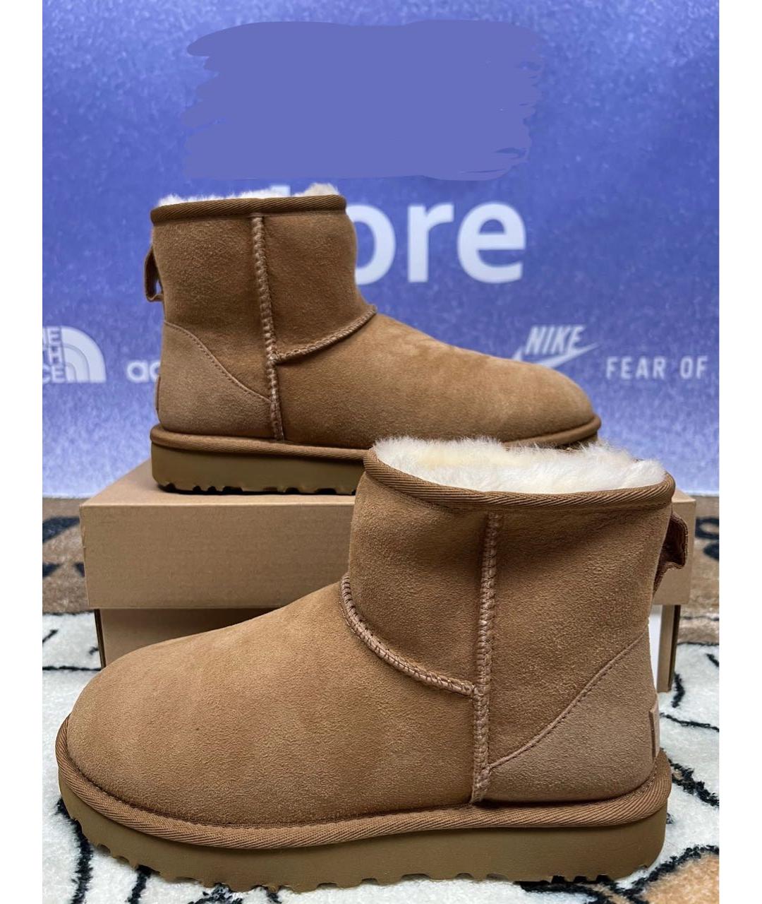 UGG AUSTRALIA Желтые ботинки, фото 7