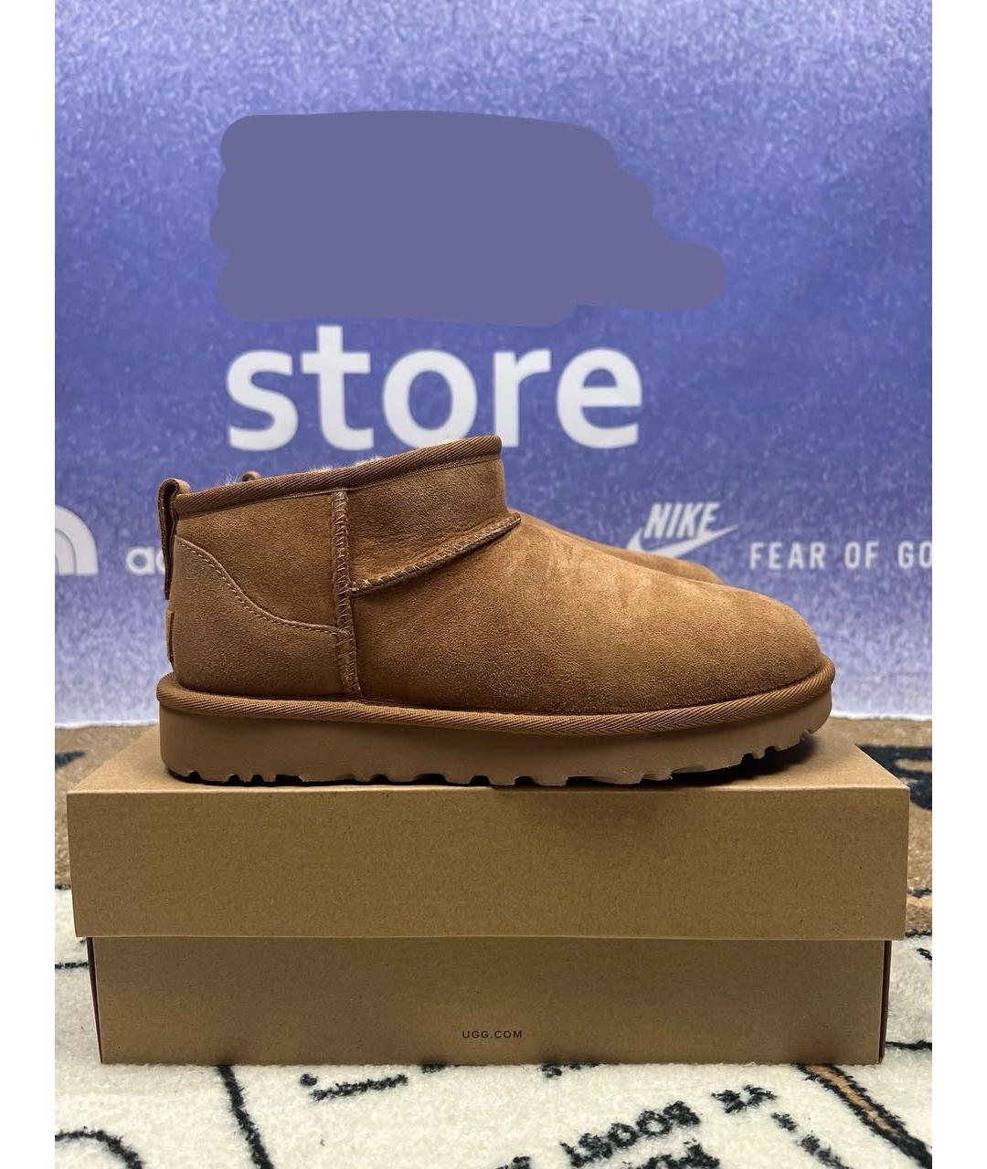 UGG AUSTRALIA Желтые ботинки, фото 3