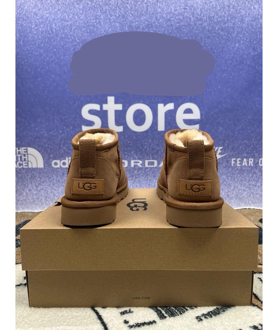 UGG AUSTRALIA Желтые ботинки, фото 7