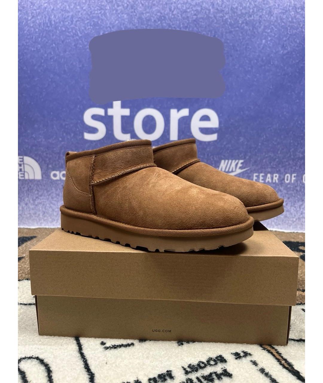 UGG AUSTRALIA Желтые ботинки, фото 2