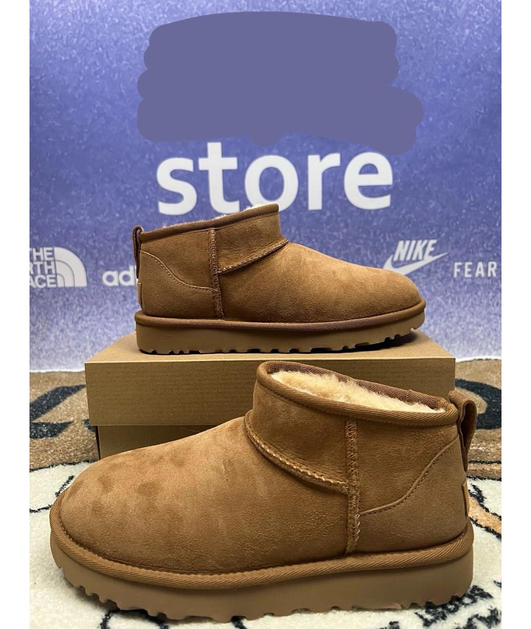 UGG AUSTRALIA Желтые ботинки, фото 6