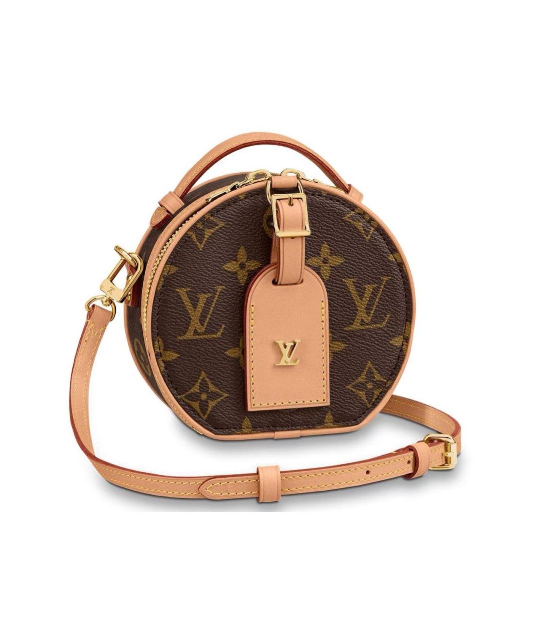 LOUIS VUITTON Коричневая сумка через плечо, фото 1