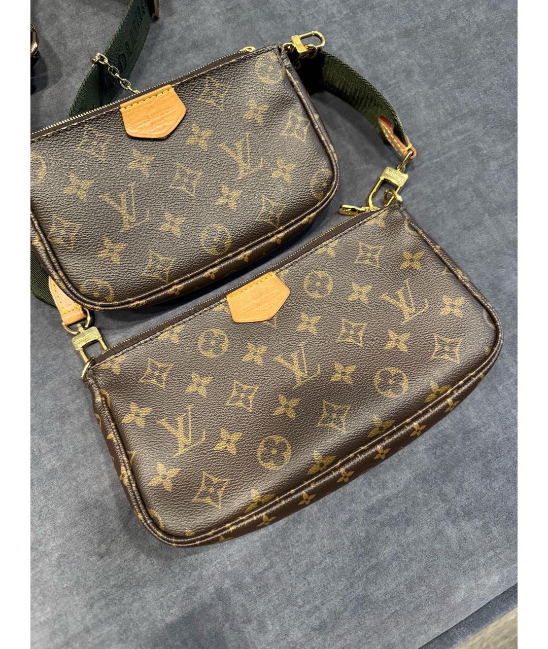 LOUIS VUITTON Коричневая сумка через плечо, фото 2