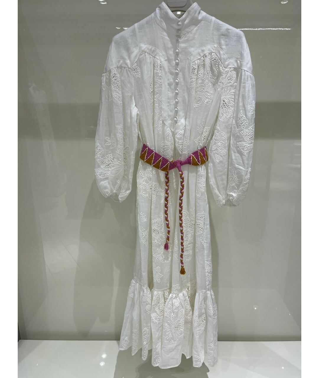 ZIMMERMANN Белое повседневное платье, фото 5