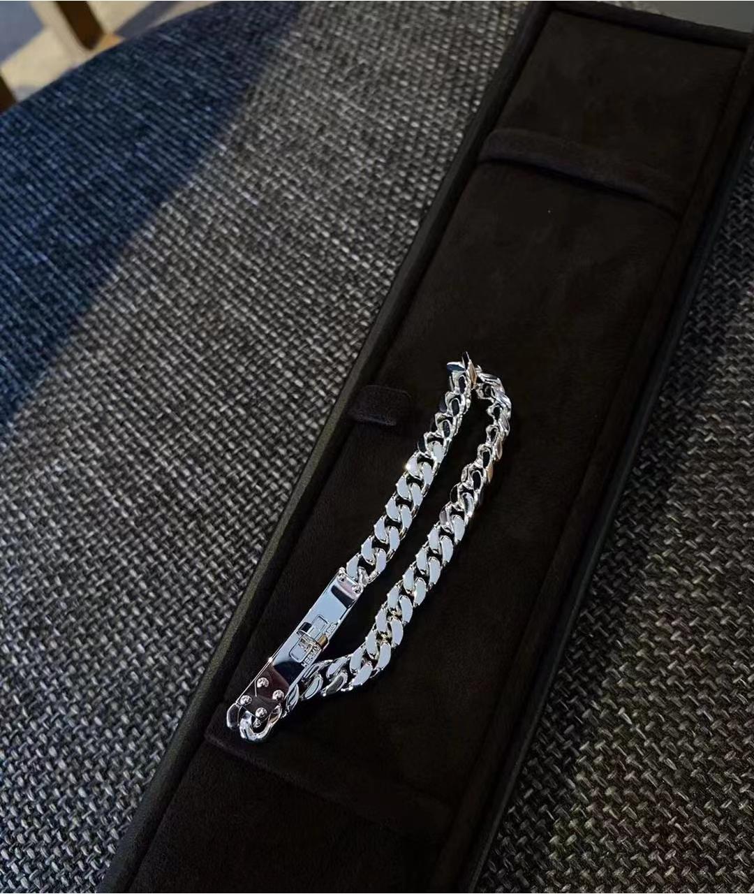 HERMES Серебрянный серебряный браслет, фото 4