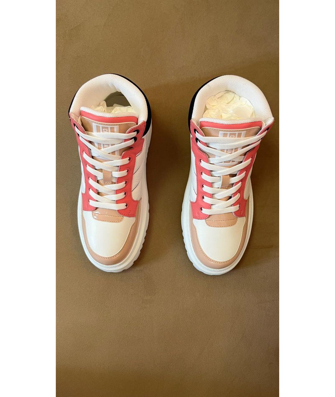 CHRISTIAN DIOR Мульти кожаные кеды, фото 2