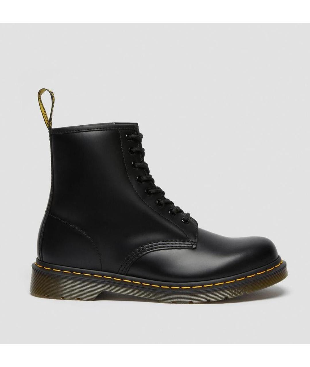 DR. MARTENS Черные кожаные высокие ботинки, фото 7