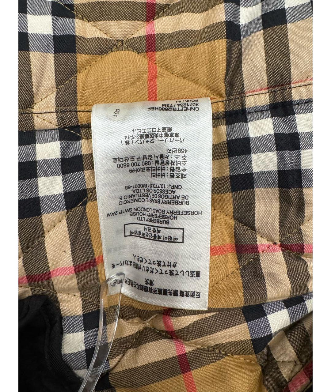 BURBERRY Черная парка, фото 5