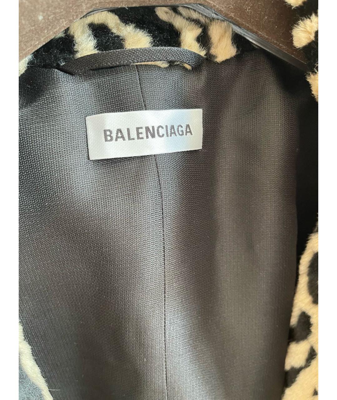 BALENCIAGA Меховая шуба, фото 3