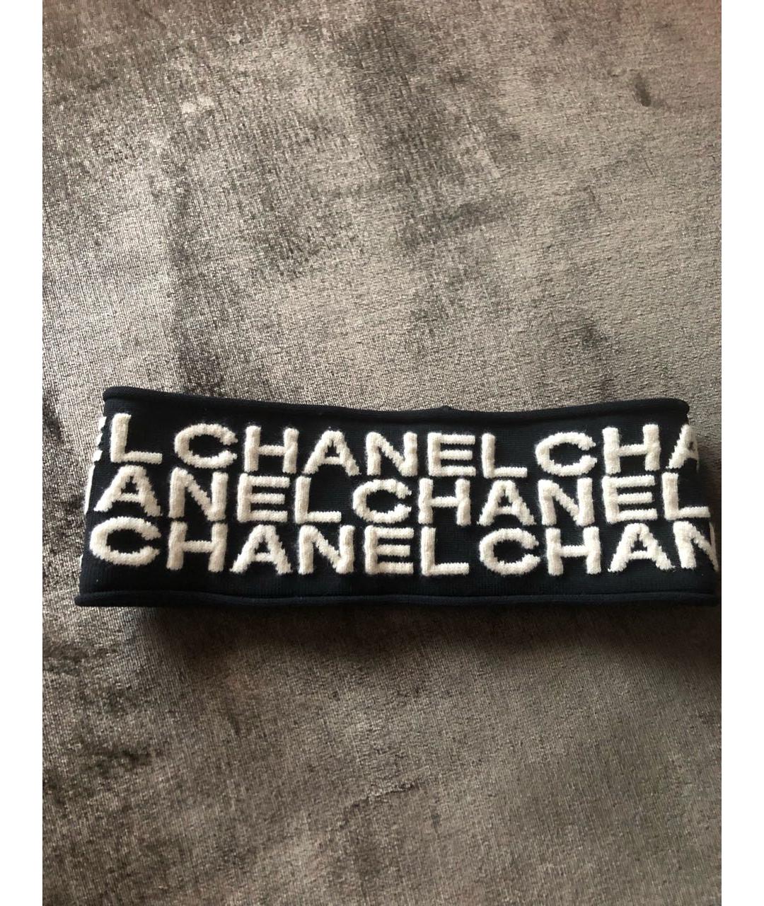 CHANEL Черная шапка, фото 6