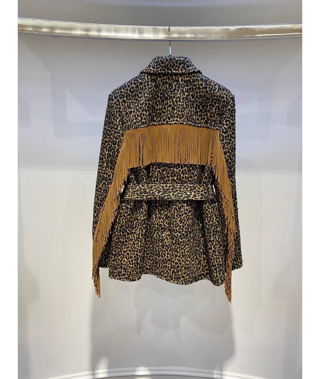 SAINT LAURENT Мульти пальто, фото 3