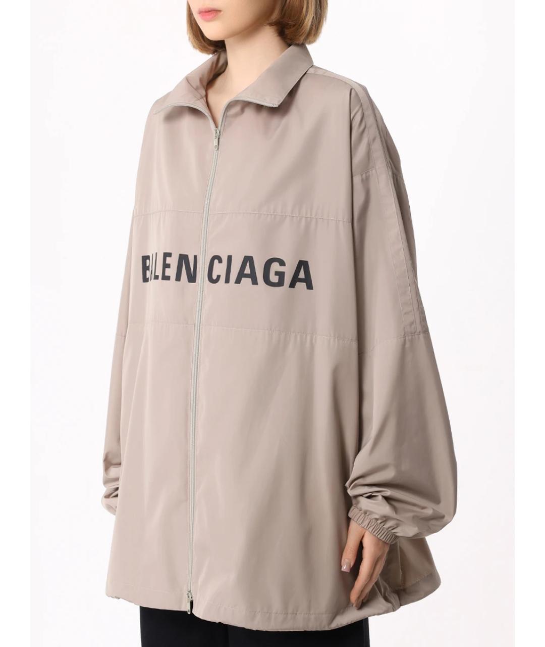 BALENCIAGA Бежевая куртка, фото 4