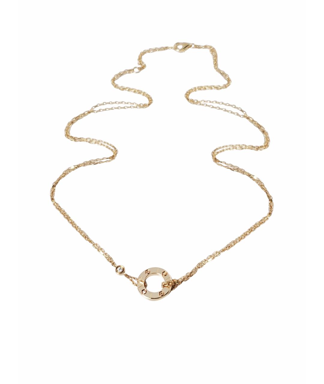 CARTIER Золотое колье из желтого золота, фото 6