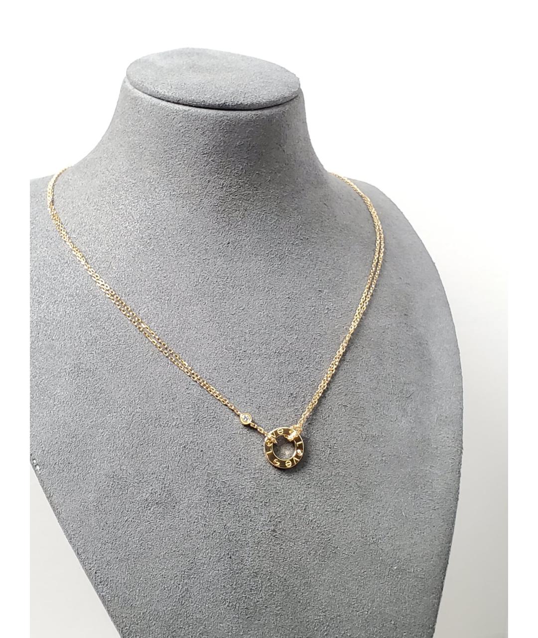 CARTIER Золотое колье из желтого золота, фото 4