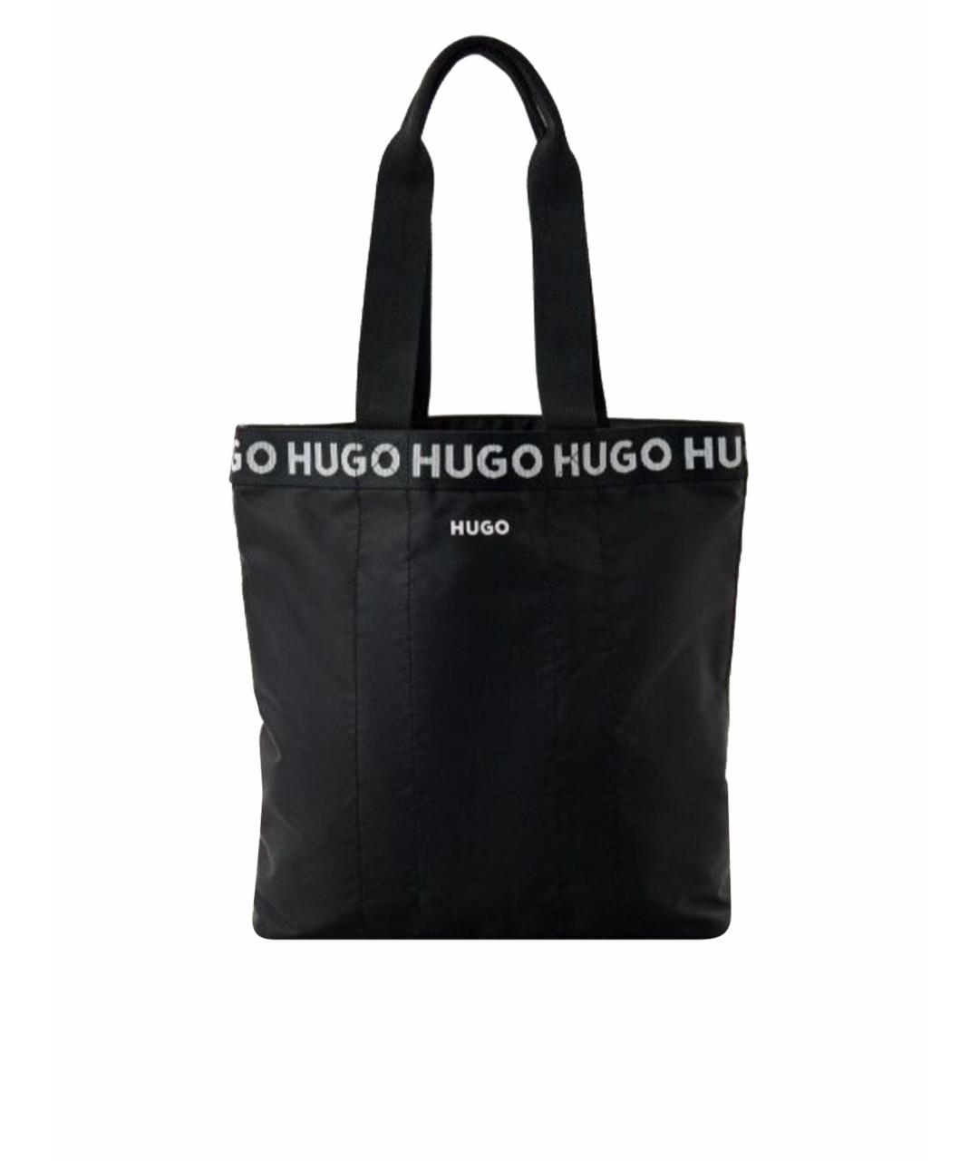 HUGO BOSS Черная сумка тоут, фото 1