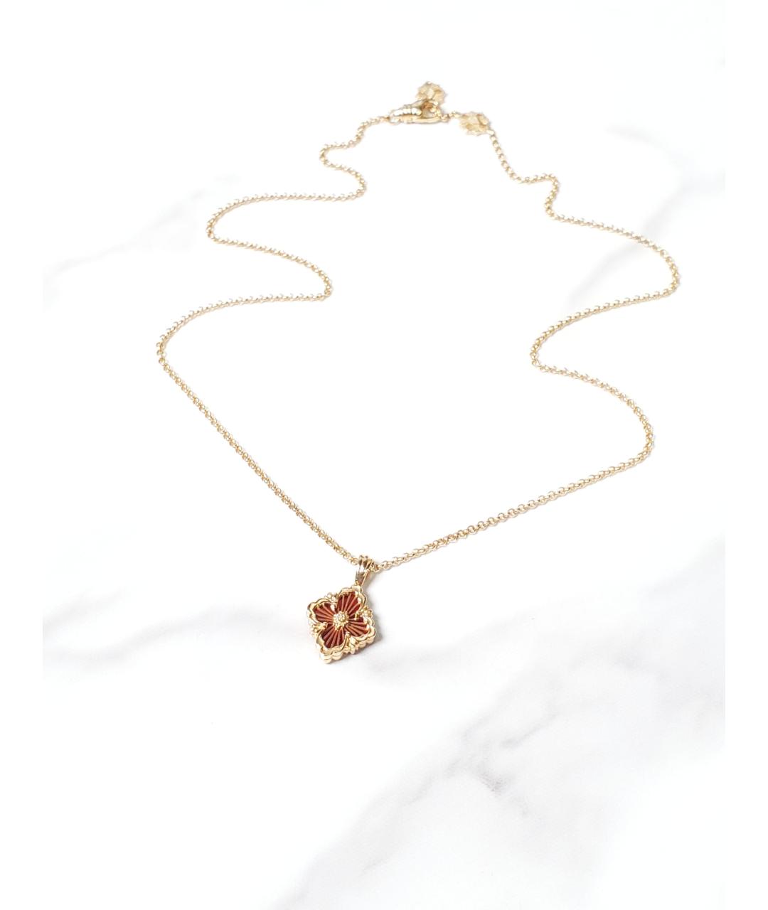 Buccellati Красная подвеска из желтого золота, фото 5