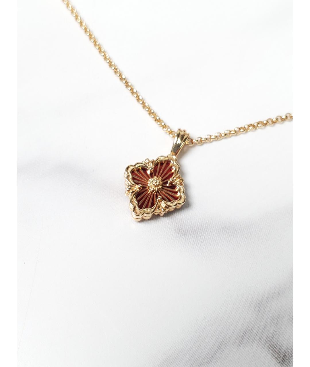 Buccellati Красная подвеска из желтого золота, фото 3