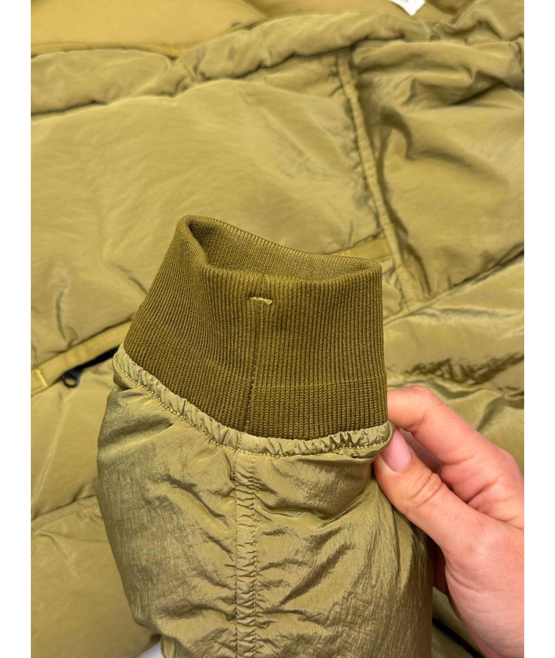 STONE ISLAND Хаки пуховик, фото 6