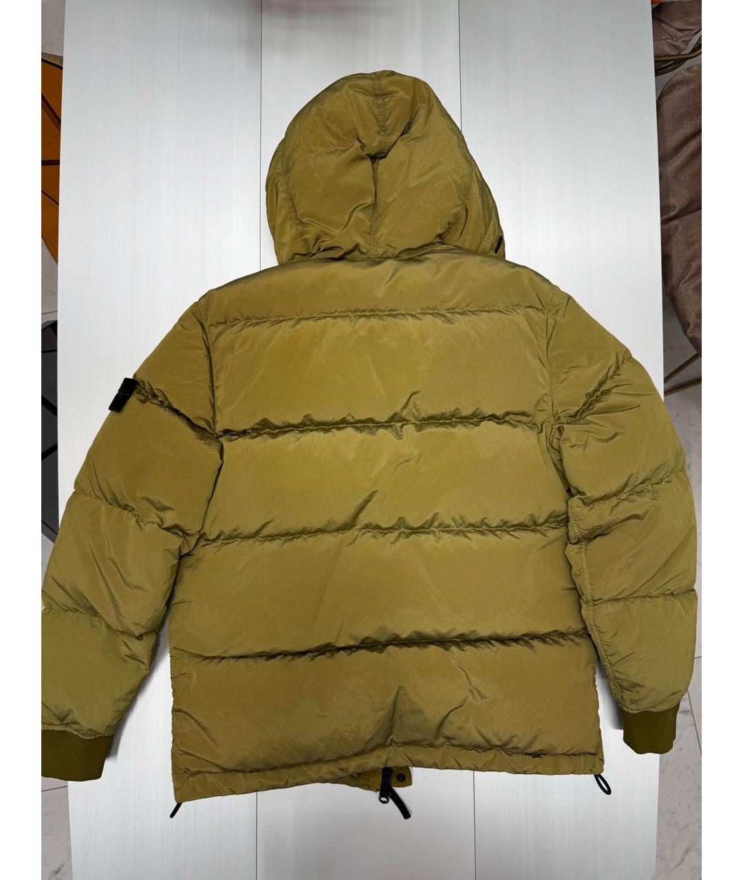 STONE ISLAND Хаки пуховик, фото 2