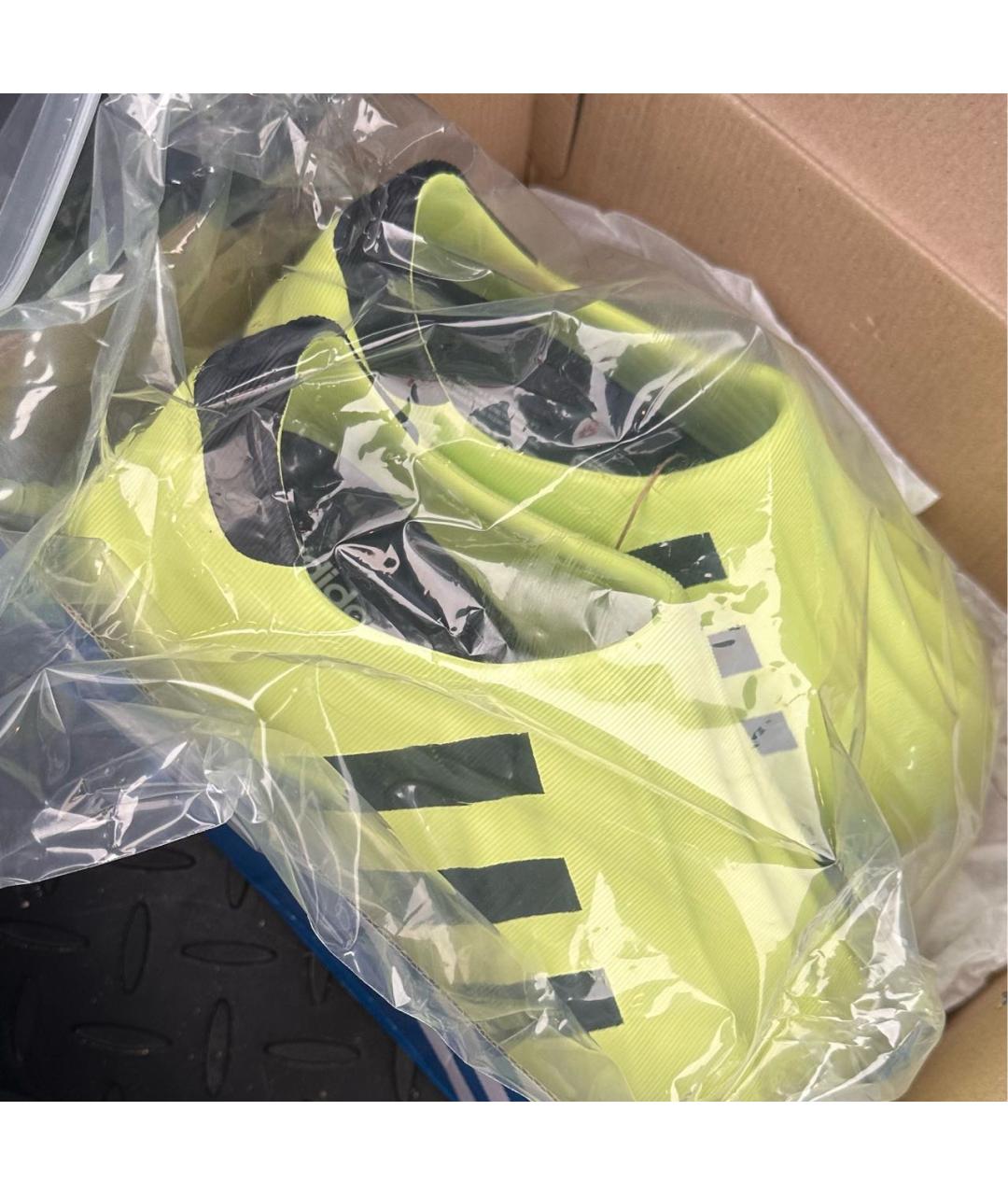 ADIDAS Салатовые резиновые сабо, фото 2