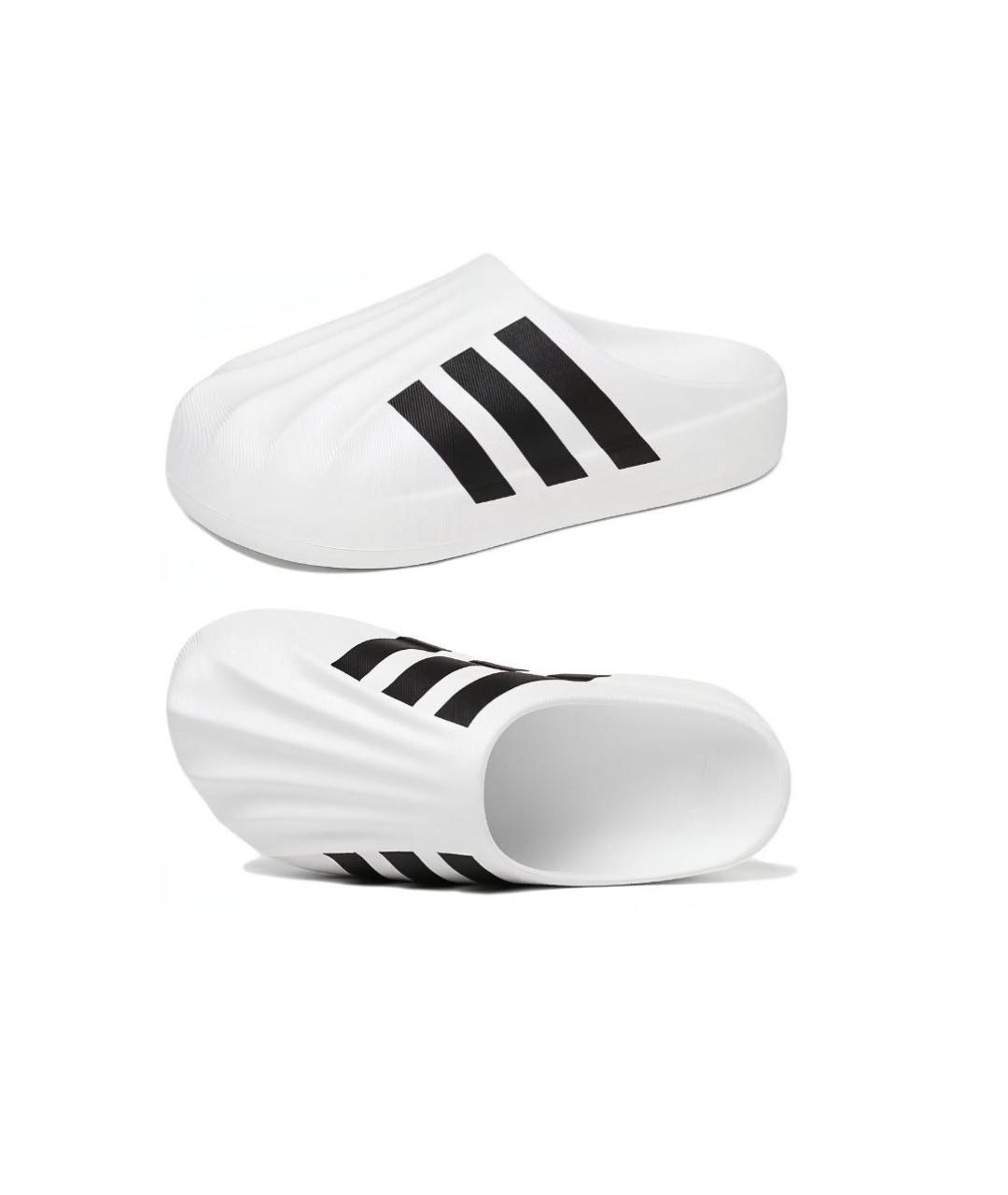 ADIDAS Белые резиновые мюли, фото 7